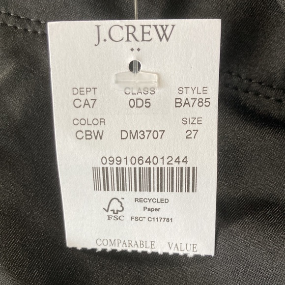 NWT J. Crew Black Maternity Jeans in Signature Stretch | Size 27 - Picture 9 of 9